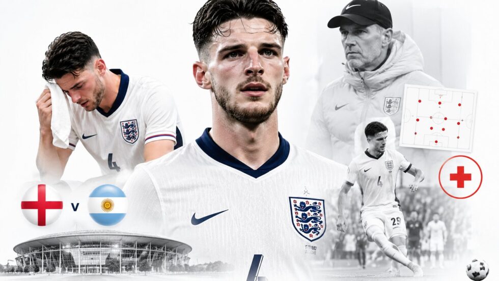 Declan Rice illness update: what Thomas Tuchel revealed, why the England midfielder left the Norway game early and whether he could start the World Cup semi-final against Argentina.