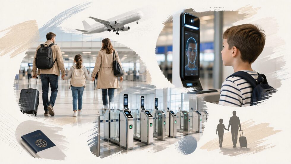 From 8 July 2026, eligible children aged 8 and 9 can use UK airport eGates if they are 120cm tall, hold a biometric passport and travel with an adult, easing summer arrivals for families.