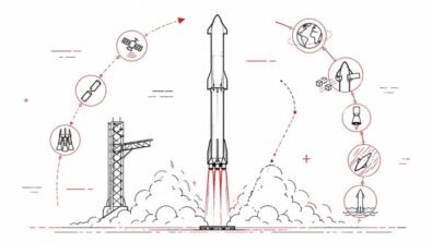 SpaceX Starship Flight 13 launched from Texas, deployed 20 Starlink V3 satellites, restarted a Raptor engine and completed a soft Indian Ocean splashdown, while the booster return missed its target..