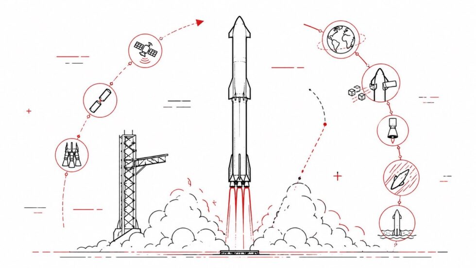 SpaceX Starship Flight 13 launched from Texas, deployed 20 Starlink V3 satellites, restarted a Raptor engine and completed a soft Indian Ocean splashdown, while the booster return missed its target..