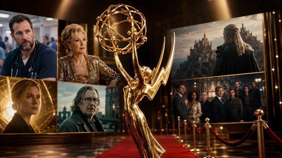 Emmy nominations 2026: The Pitt leads with 25 nods, Hacks follows with 24, Pluribus and Widow’s Bay rise, and the 78th Primetime Emmy Awards air from Los Angeles on September 14.