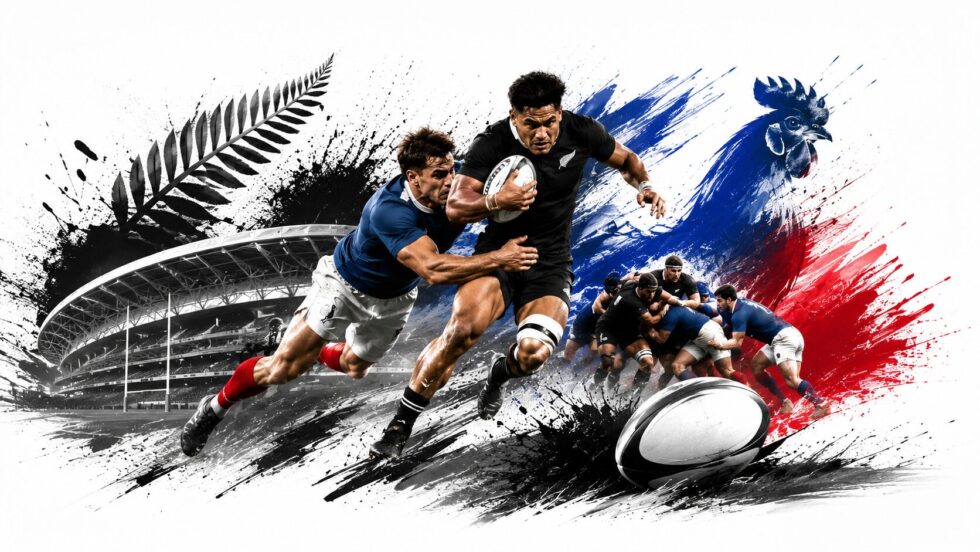 Rugby today began with New Zealand 34-32 France in Christchurch as the All Blacks edged Les Bleus in the Nations Championship 2026 opener before England, Ireland and Wales played later.