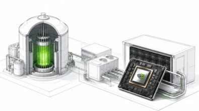 US startup Valar Atomics has powered an Nvidia Blackwell AI chip with its Ward 250 nuclear reactor in Utah &mdash; a world first with big implications for Britain's grid-starved data centres and SMR plans.