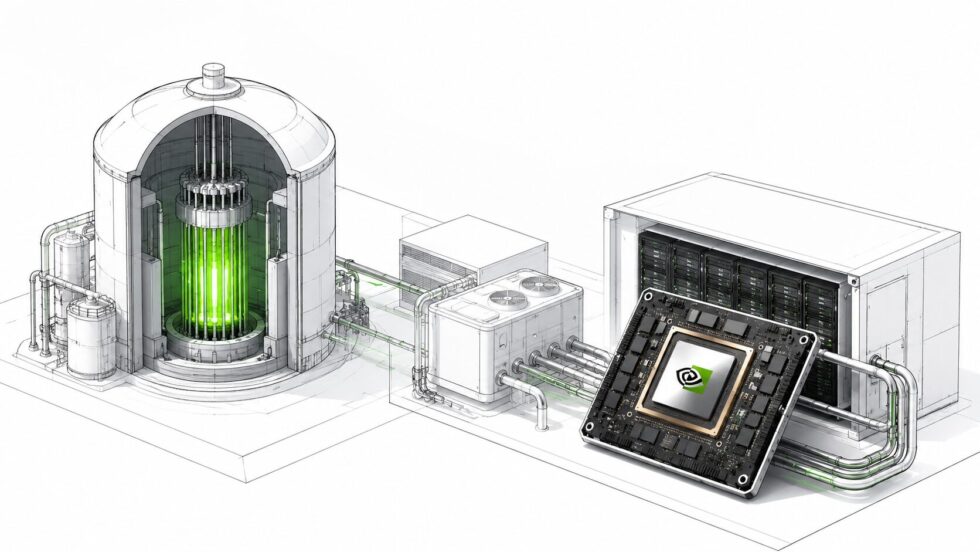 US startup Valar Atomics has powered an Nvidia Blackwell AI chip with its Ward 250 nuclear reactor in Utah — a world first with big implications for Britain's grid-starved data centres and SMR plans.