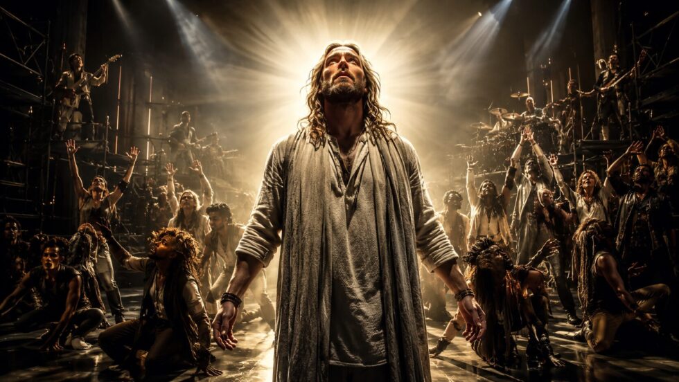 Sam Ryder stars as Jesus at the London Palladium from 20 June to 5 September 2026, before the West End revival transfers to Theatre Royal Drury Lane from 16 October 2026 to 9 January 2027 in darker rock form now.