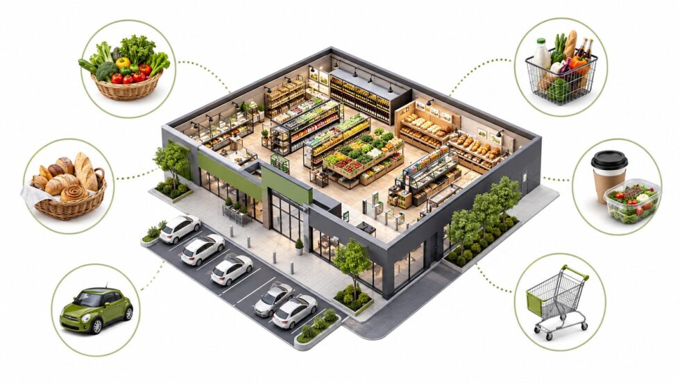 Waitrose new store formats will bring 7,000 sq ft neighbourhood supermarkets, larger bakeries and 6,500 products to suburbs and commuter towns under the retailer’s £1bn investment plan.