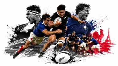 Rugby today began with New Zealand 34-32 France in Christchurch as the All Blacks edged Les Bleus in the Nations Championship 2026 opener before England, Ireland and Wales played later.