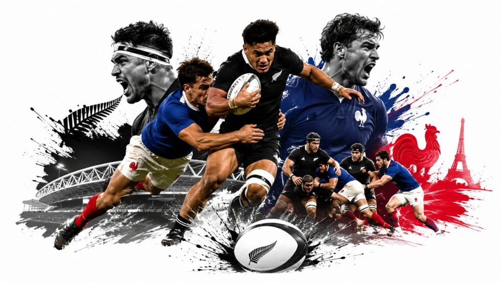 Rugby today began with New Zealand 34-32 France in Christchurch as the All Blacks edged Les Bleus in the Nations Championship 2026 opener before England, Ireland and Wales played later.