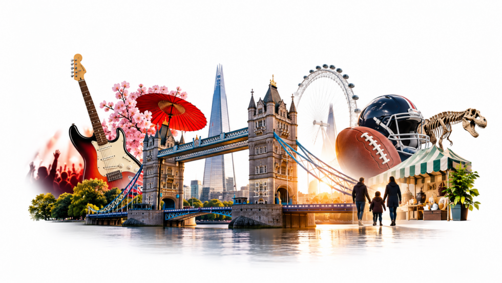 What to do in London on Sunday 4 October 2026? Discover concerts, Japan Matsuri, NFL London, family events, exhibitions, markets, free activities and the best things to see across the capital.